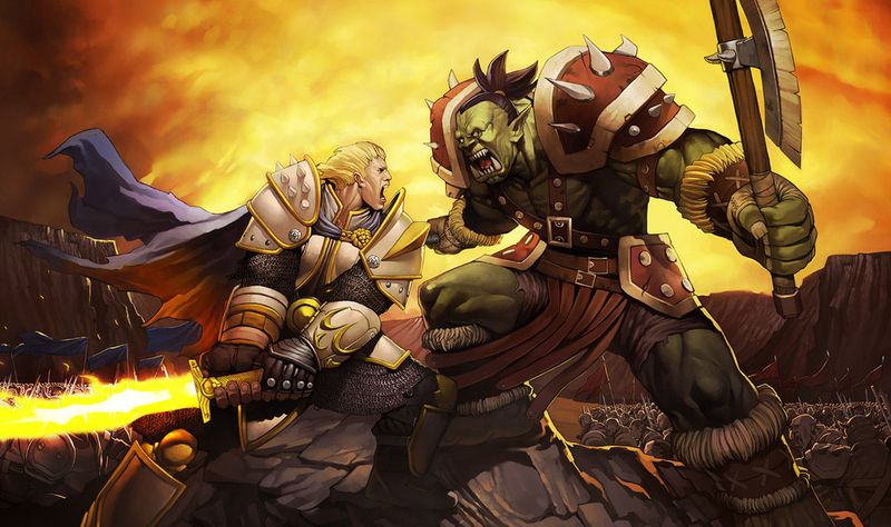 Illustration for article titled We Saw Mind-Blowing Orc-On-Human Violence In The First Warcraft Footage